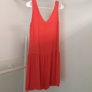 Steven Alan paloma sleeveless v neck silk dress